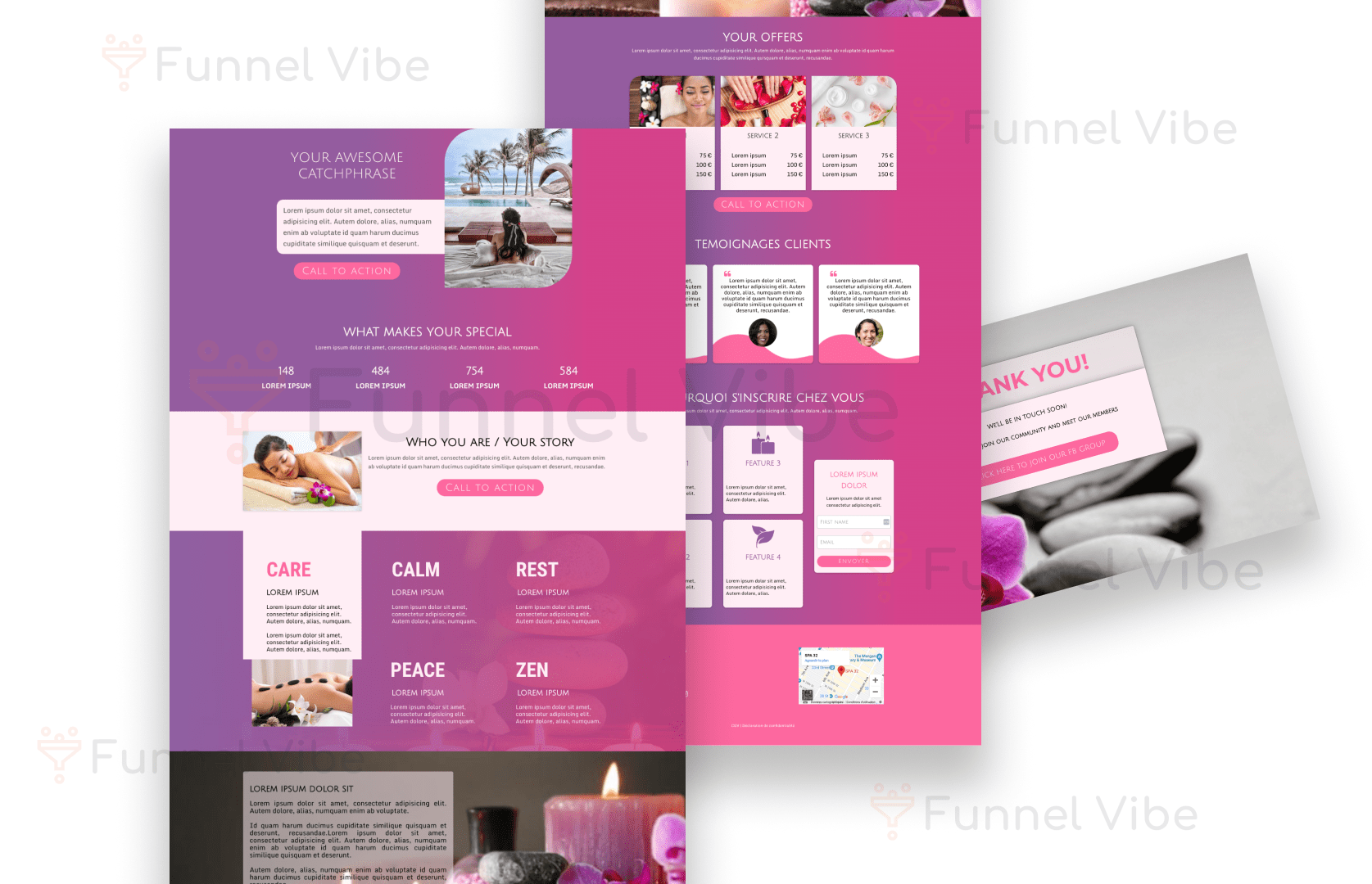 Yoga Session Booking Funnel